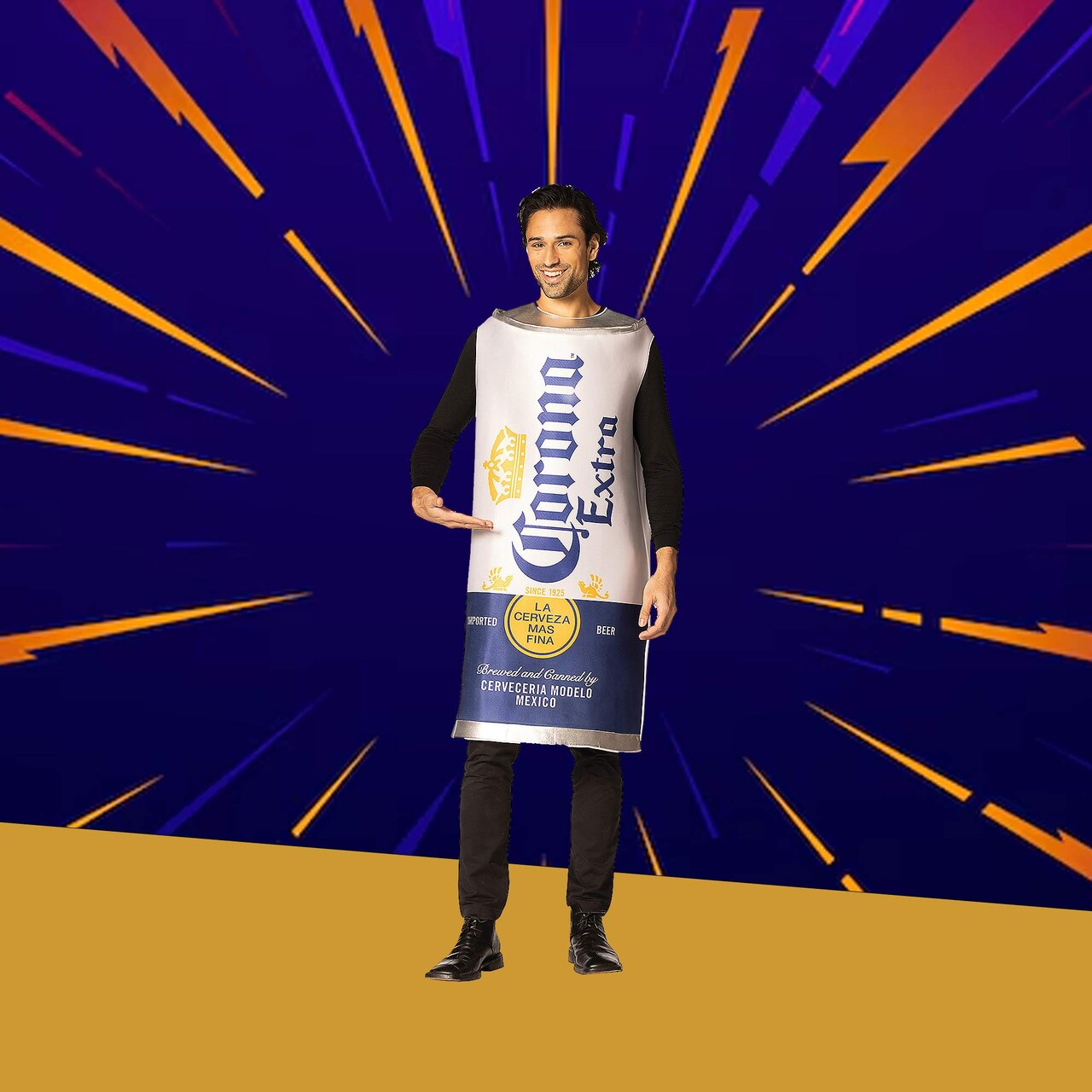 Funny Adult Beer Can Costume for Halloween Parties Beach Events and Festival Fun